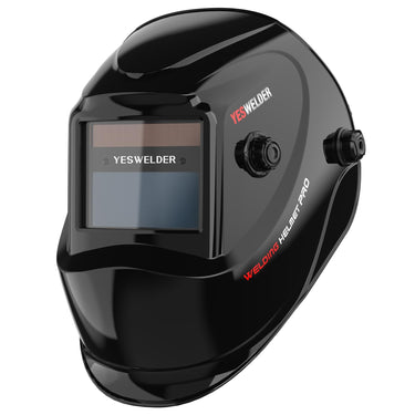 YESWELDER True Color Solar Powered Auto Darkening Welding Helmet, Wide Shade 4/9-13 for TIG MIG ARC Weld Hood Helmet